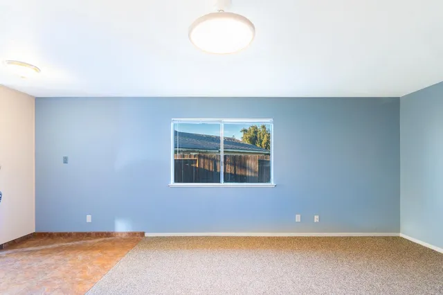 a view of empty room