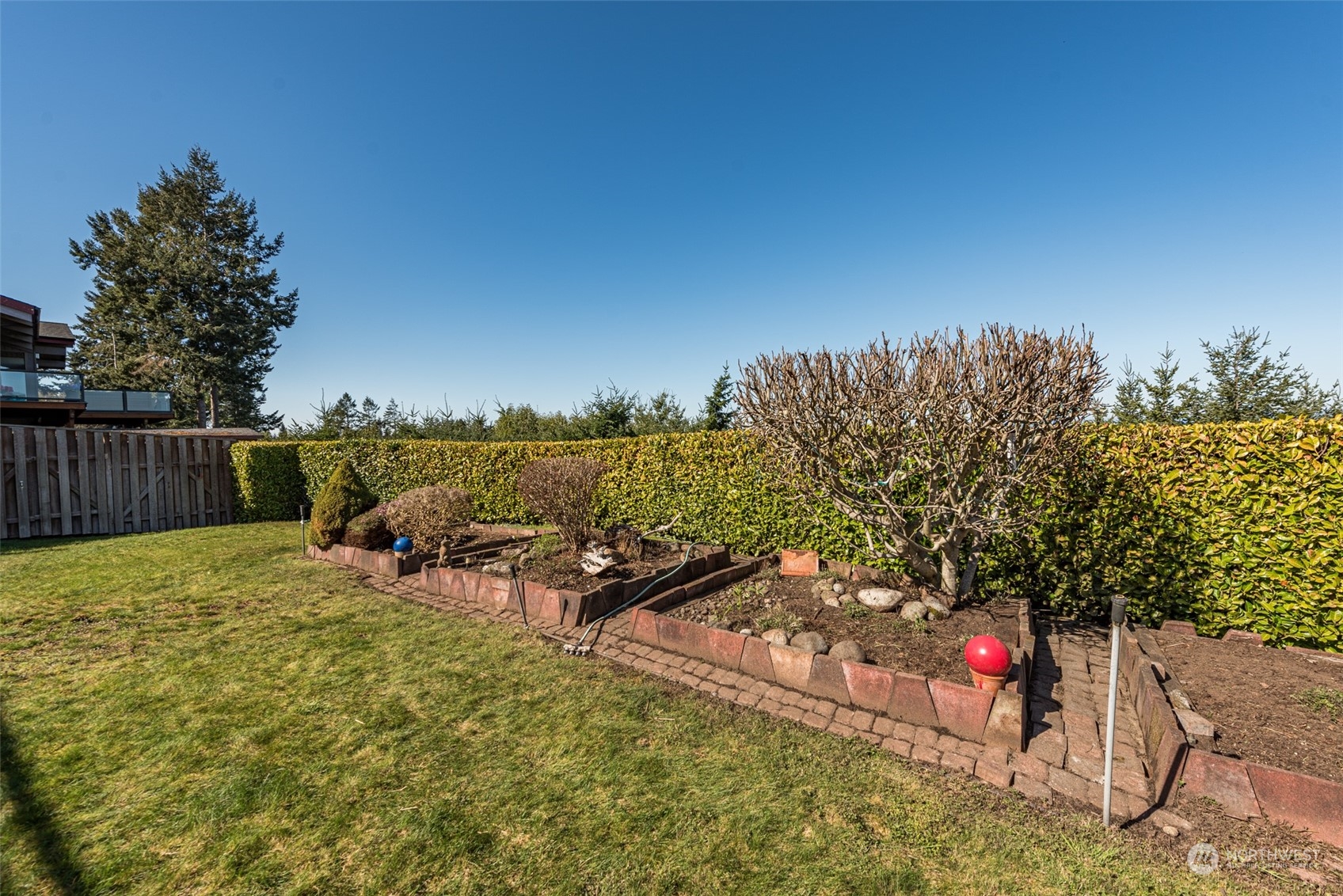 653 Brigadoon Boulevard Sequim, WA 98382 - Photo 32 of 40 a view of a backyard
