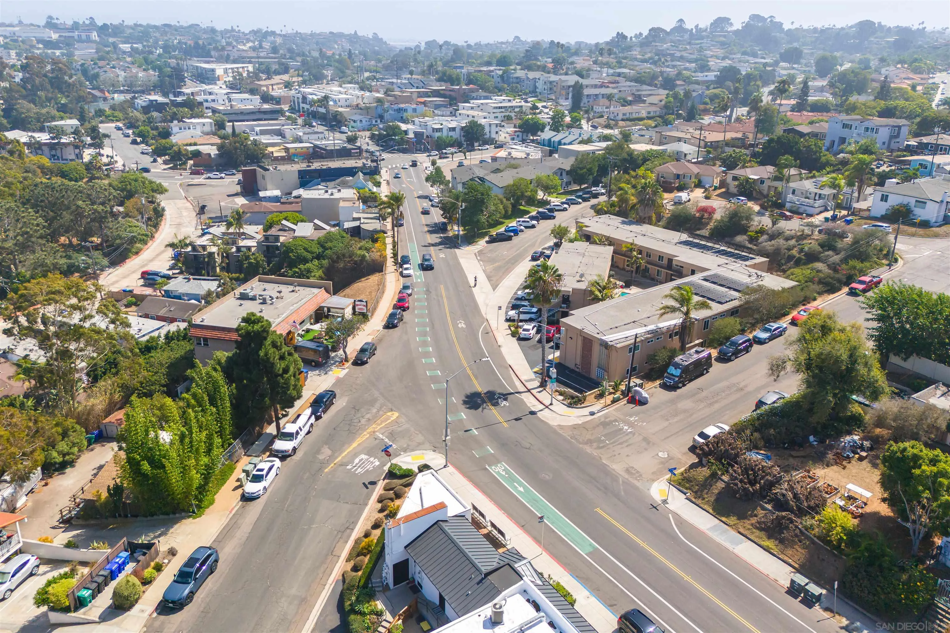 Voltaire Street, Unit 1 Fallbrook, CA 92028 - Photo 16 of 24 an aerial view of residential houses with outdoor space