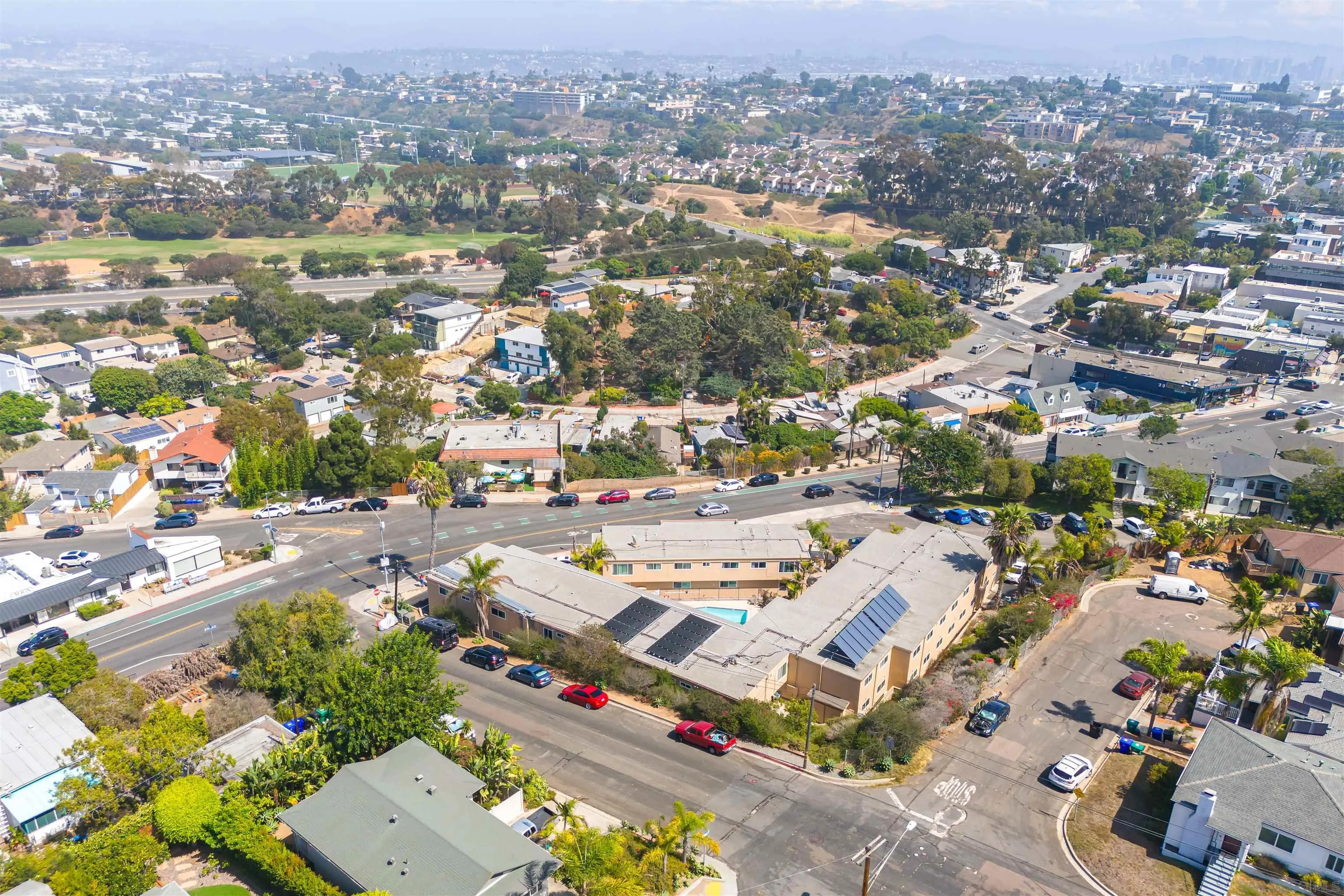 Voltaire Street, Unit 1 Fallbrook, CA 92028 - Photo 20 of 24 an aerial view of residential houses with outdoor space