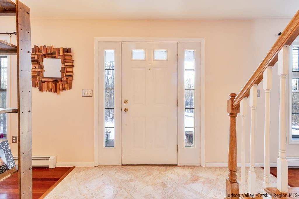13 Hasbrouck Road Wallkill, NY 12589 - Photo 3 of 34 a view of an entryway with wooden floor