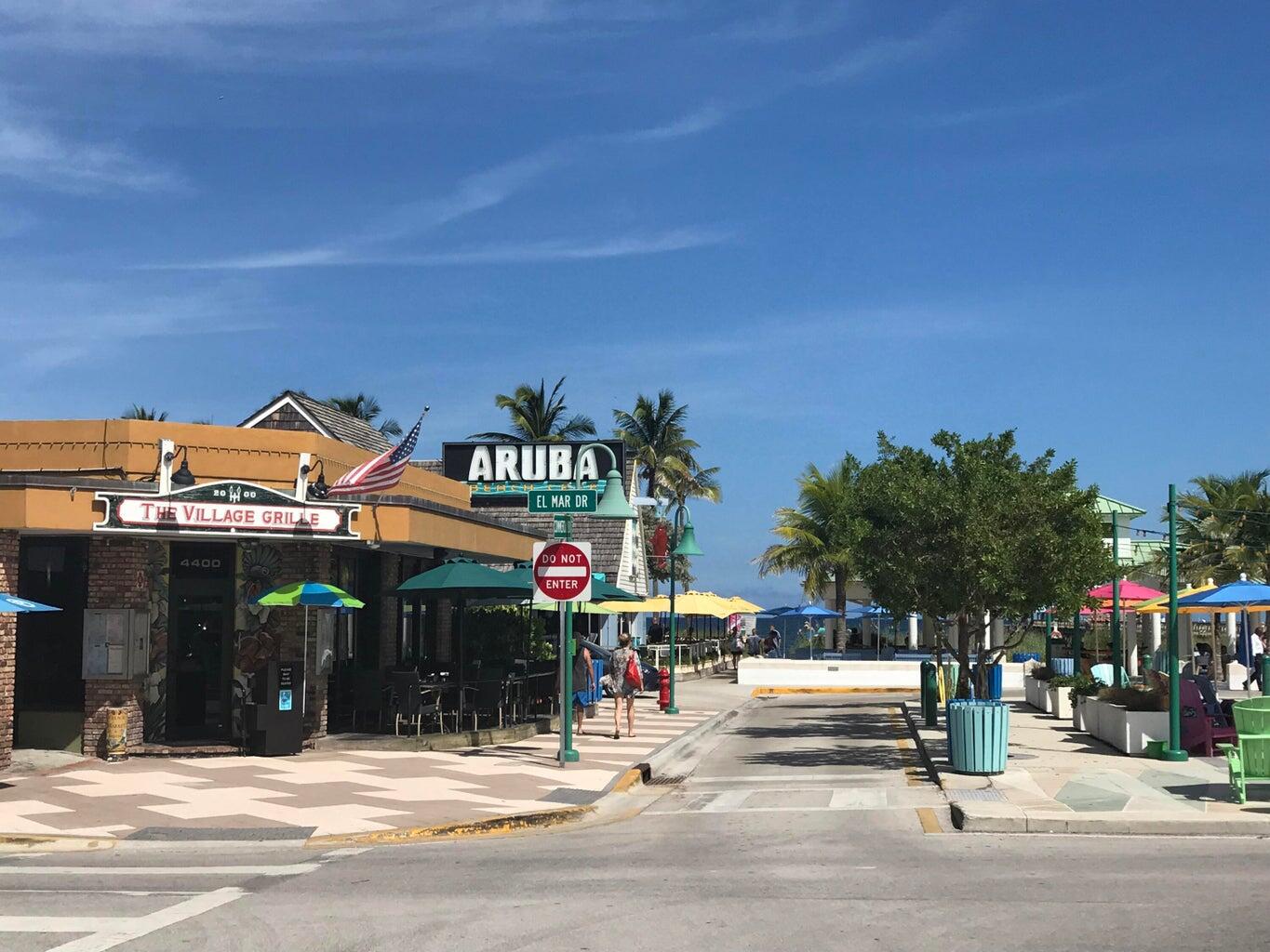1530 South Ocean Boulevard, Unit 303 Lauderdale-by-the-Sea, FL 33062 - Photo 24 of 27 a view of street with stores