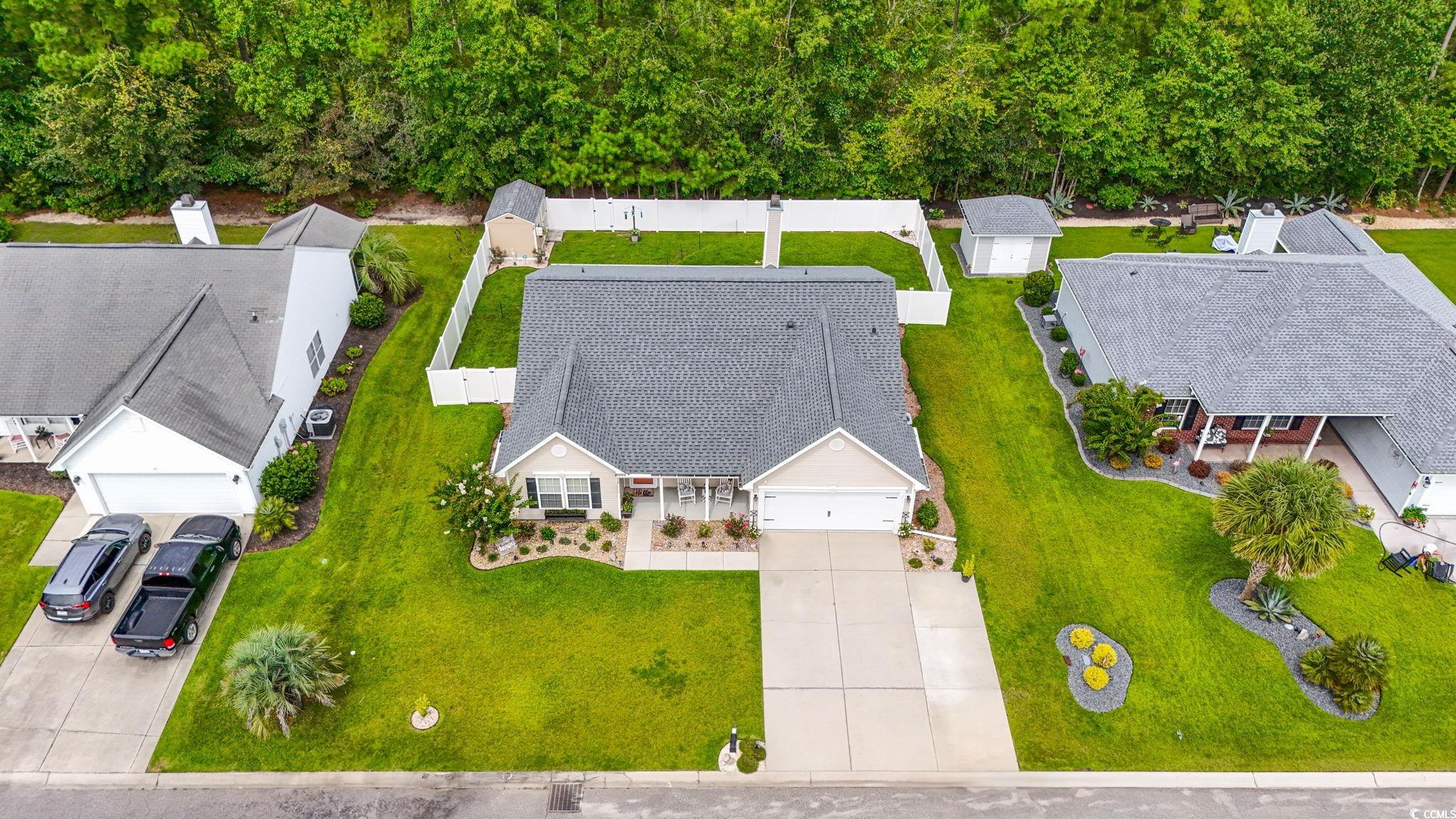 1604 Langley Drive Longs, SC 29568 - Photo 4 of 37 View from above of property