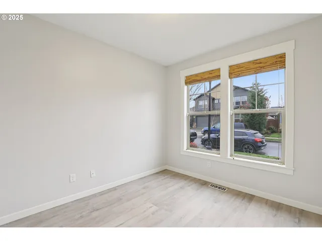 an empty room with window