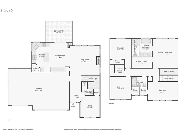 $599,000 | 12606 Northeast 106th Circle, Vancouver, WA 98682