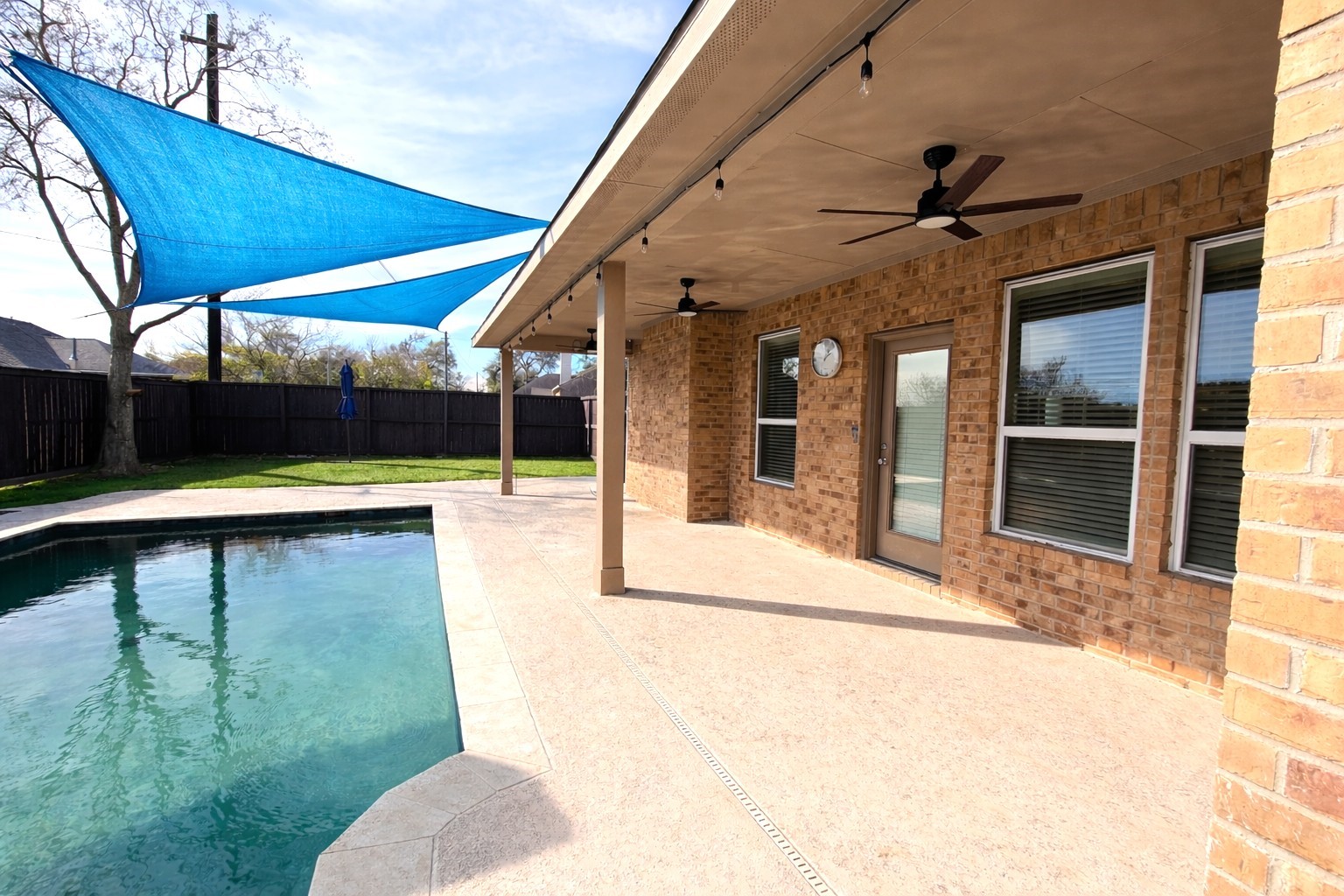 Dive into your personal paradise with a luxurious pool that can be heated so you can enjoy it all year!