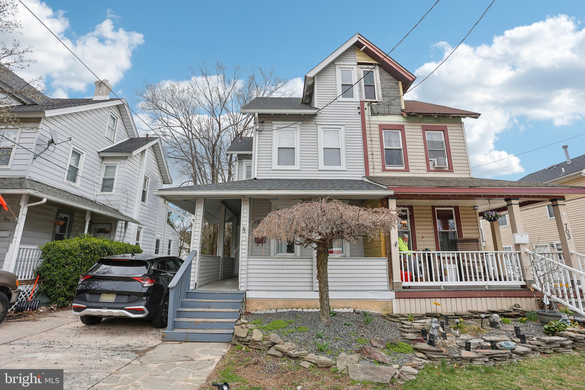 705 Burlington Avenue Delanco, NJ 08075 - Photo 2 of 41 a front view of a house with garden