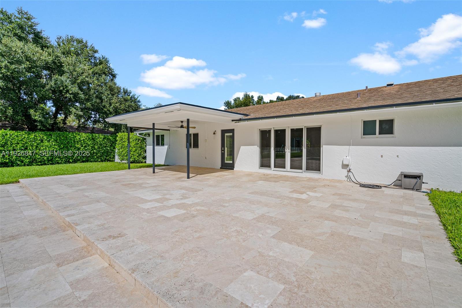 14330 Southwest 16th Street Davie, FL 33325 - Photo 37 of 53 a view of a house with backyard and trees