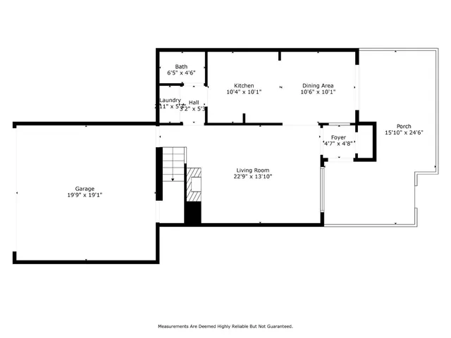 a picture of a floor plan