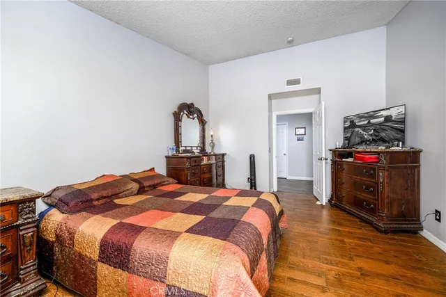 a bathroom with a double vanity sink and mirror