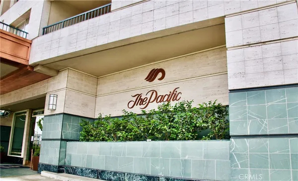 a front view of a building