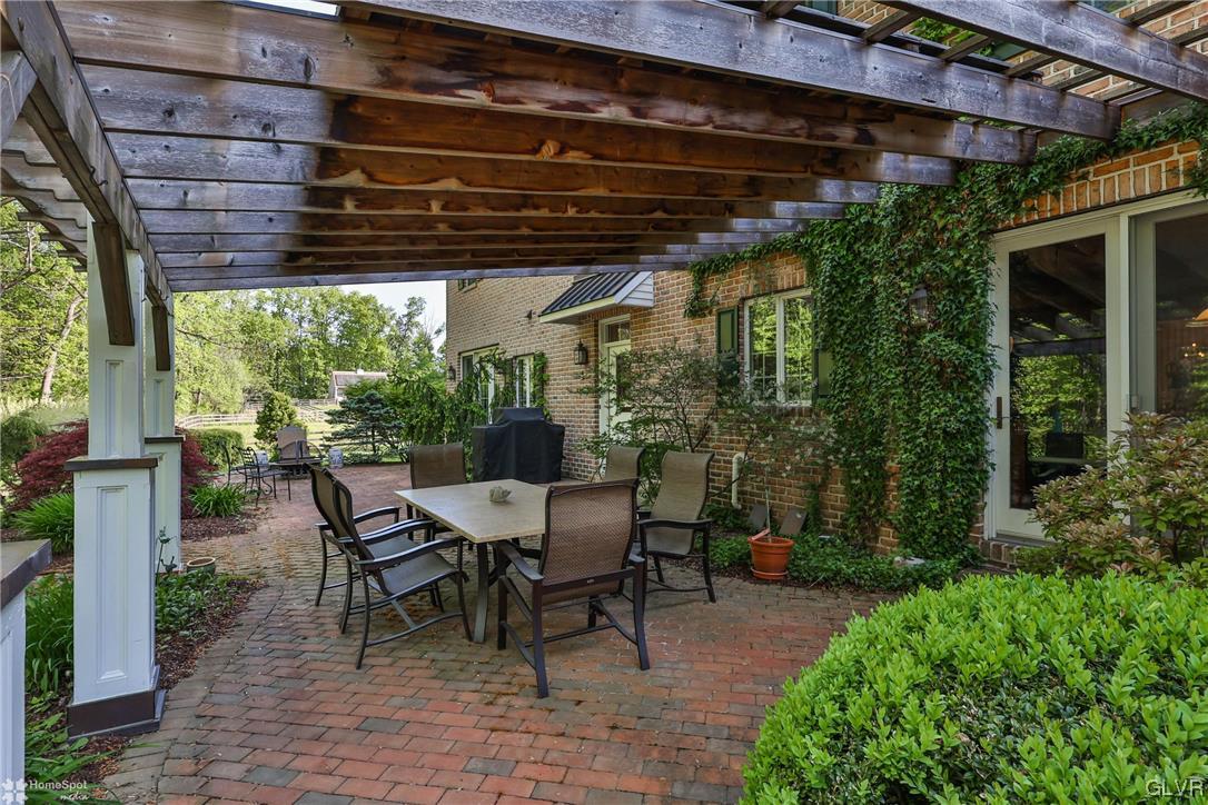 182 Baron Road Wind Gap, PA 18091 - Photo 35 of 49 a patio with an outdoor space
