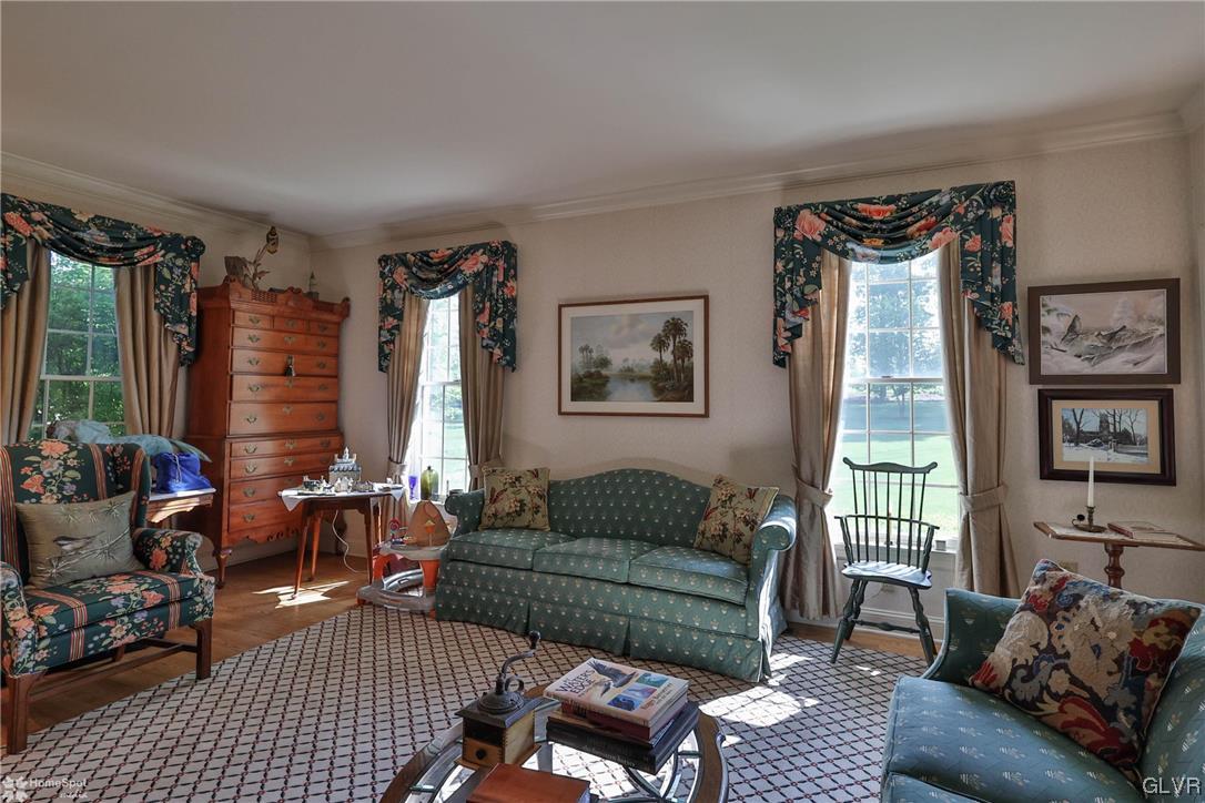 182 Baron Road Wind Gap, PA 18091 - Photo 5 of 49 a living room with furniture and a window