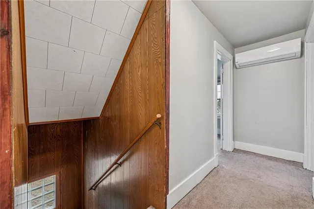 a view of a staircase