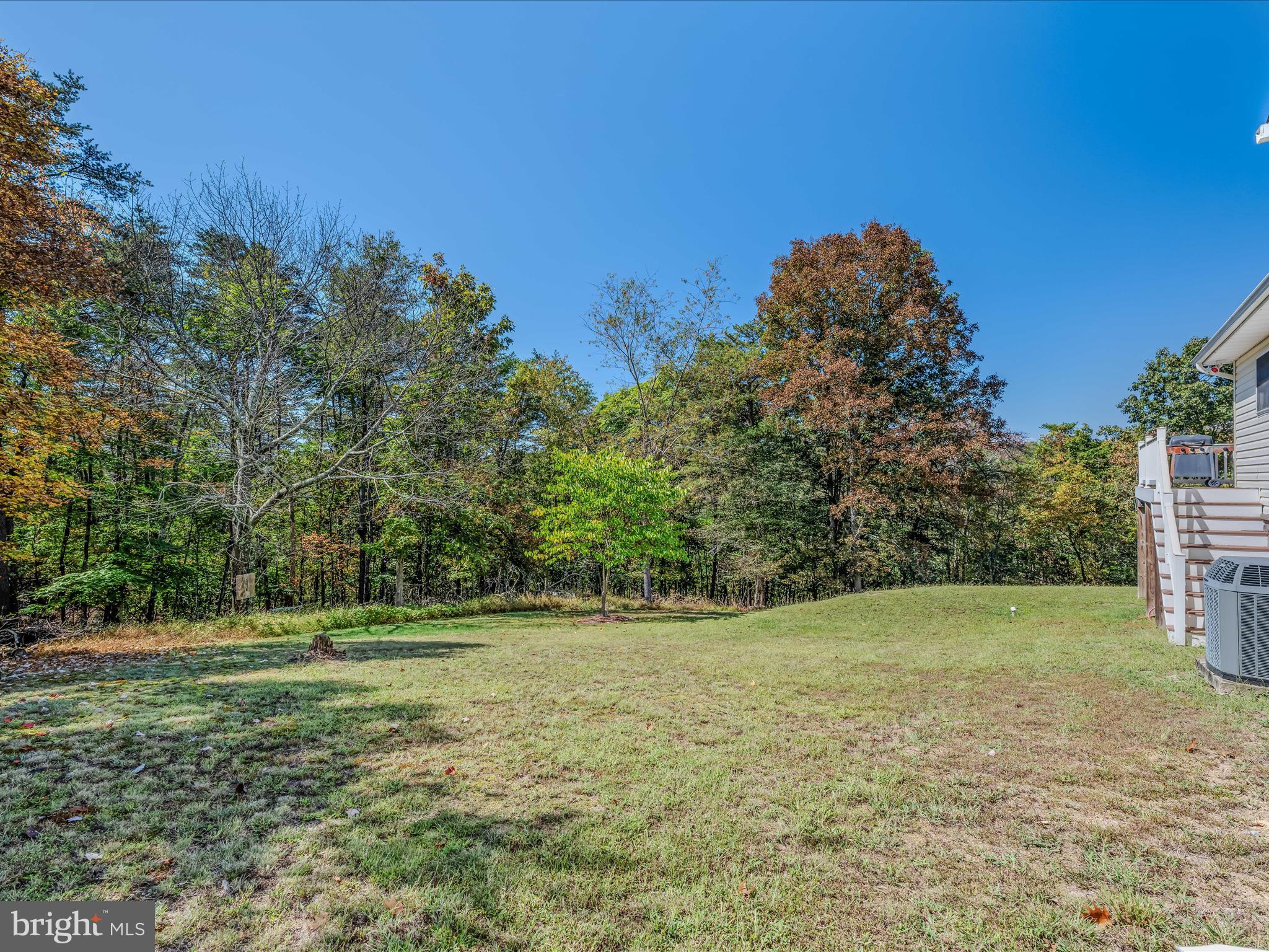 608 DeHaven Road Berkeley Springs, WV 25411 - Photo 28 of 52 a view of a field with trees in the background