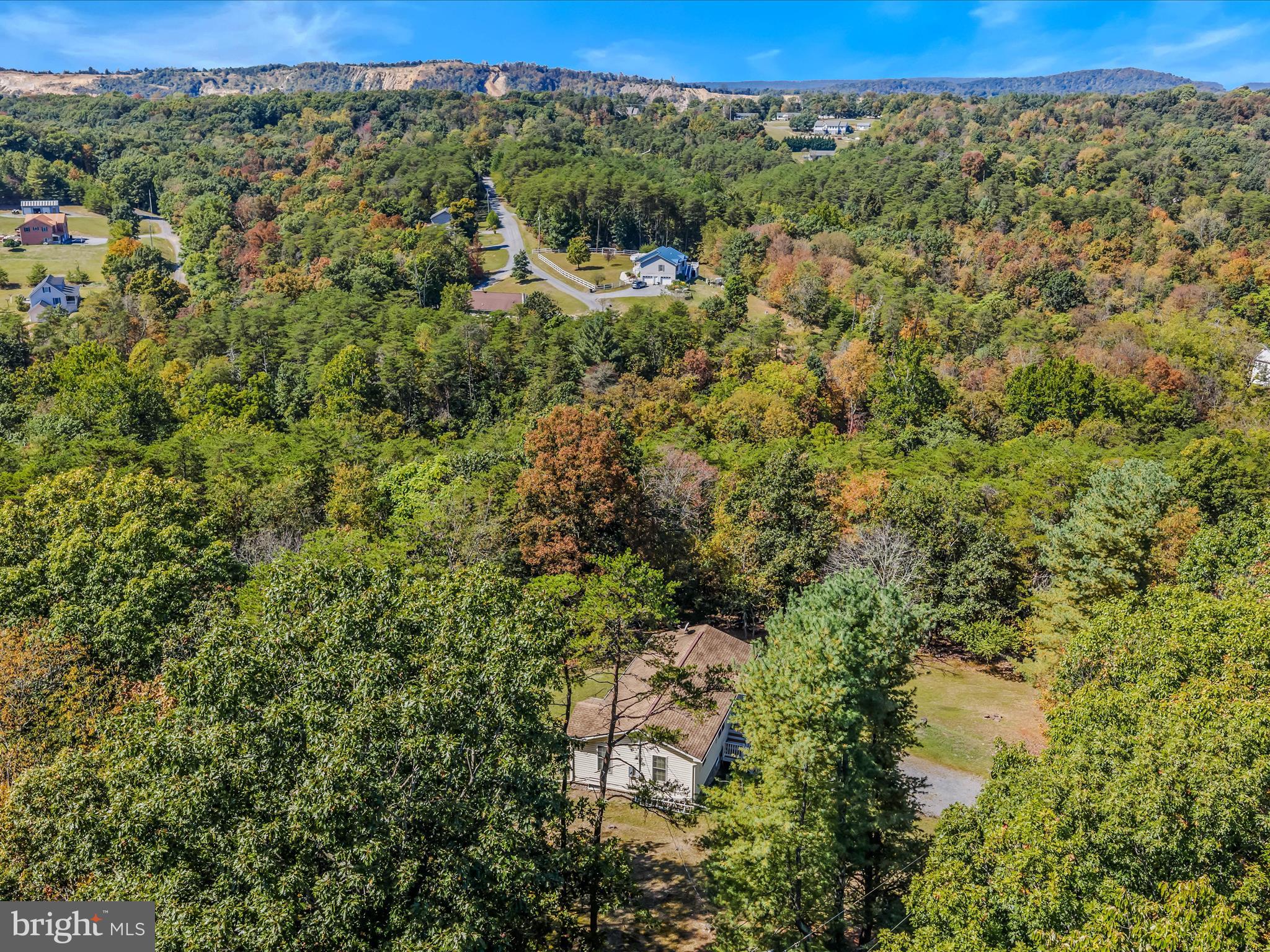 608 DeHaven Road Berkeley Springs, WV 25411 - Photo 40 of 52 a view of a forest with a street