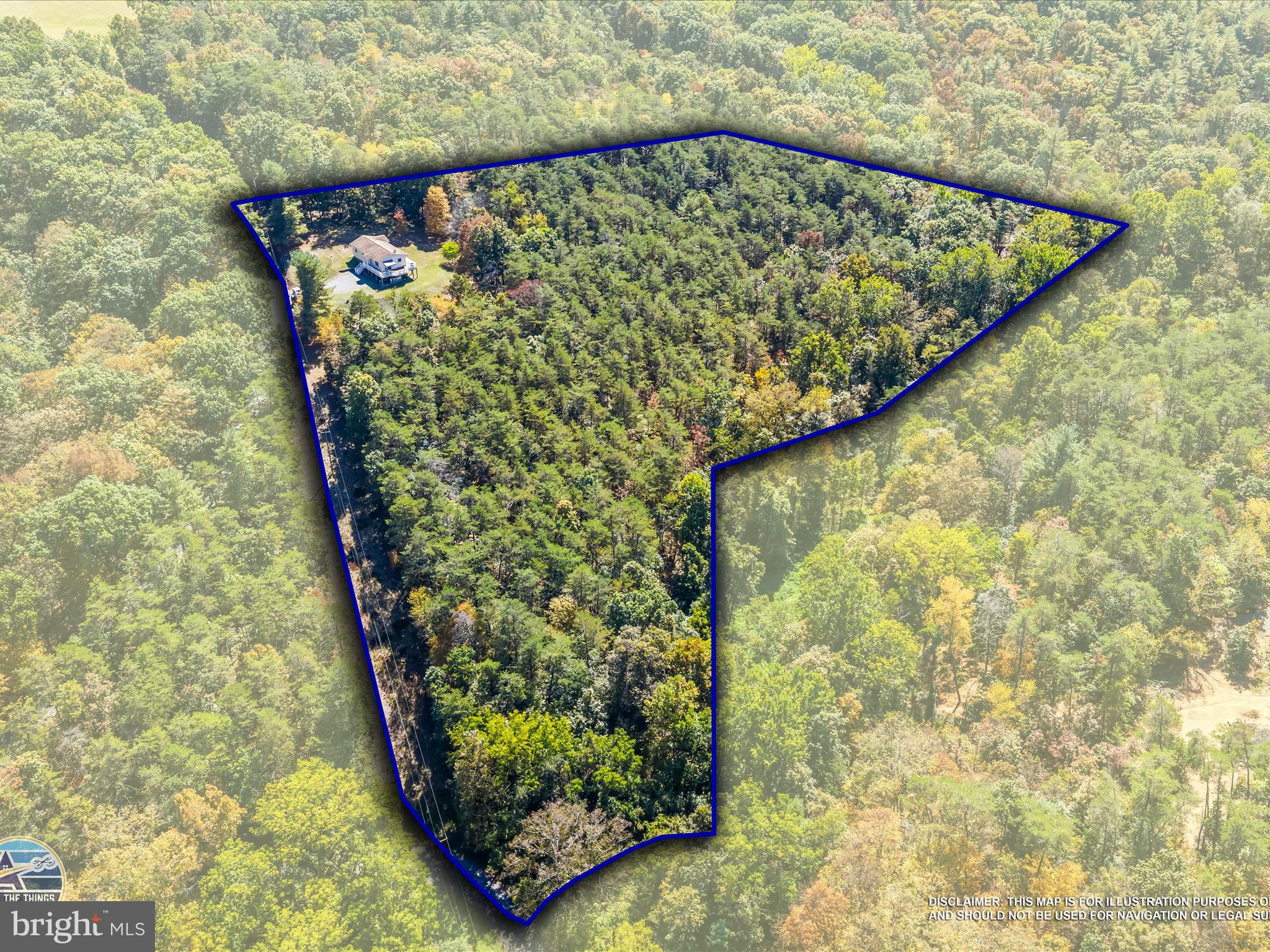 608 DeHaven Road Berkeley Springs, WV 25411 - Photo 42 of 52 Property Aerial