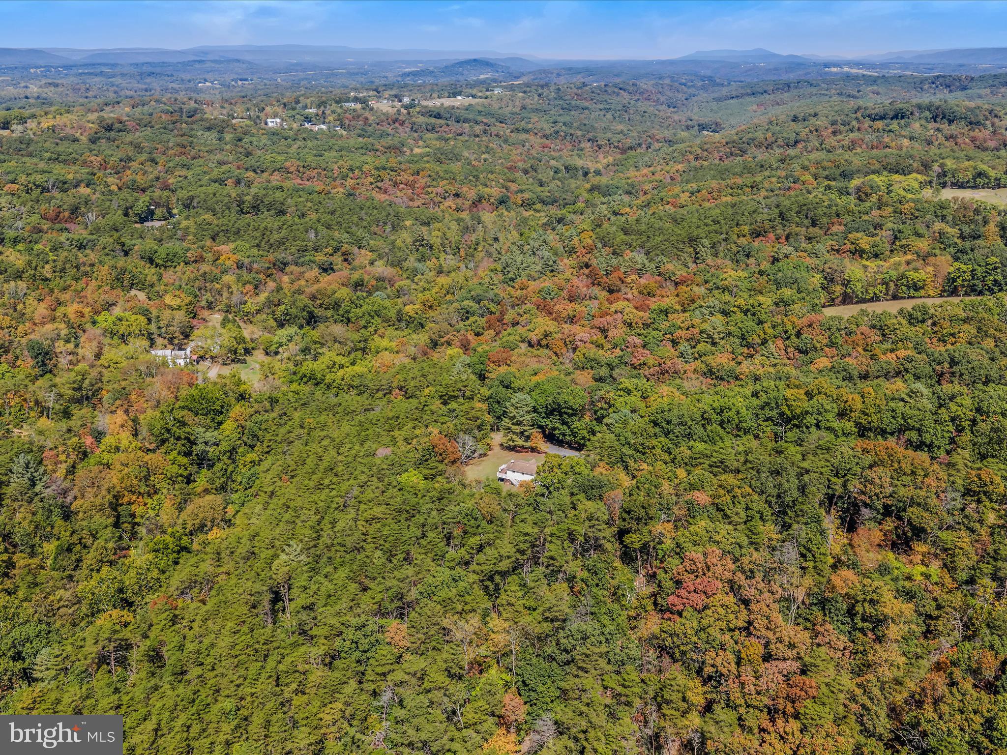 608 DeHaven Road Berkeley Springs, WV 25411 - Photo 45 of 52 a view of a field with a mountain in the background