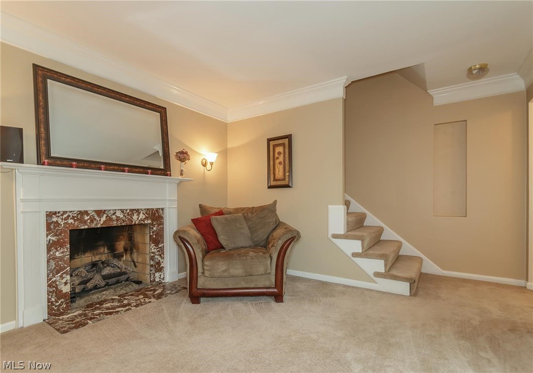 1143 Brainard Road Lyndhurst, OH 44124 - Photo 26 of 35 Living room with gas fireplace