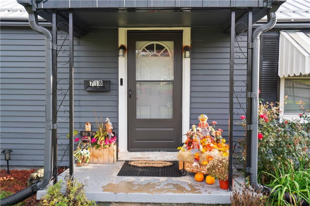 718 Gladden Road Canonsburg, PA 15317 - Photo 3 of 28 a front view of a house with a garage