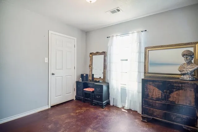a view of room with hardwood floor