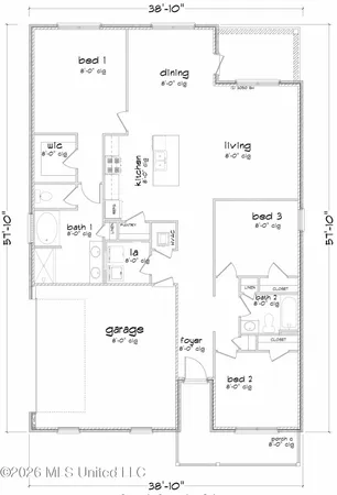 $237,400 | 15 Crown Drive, Lucedale, MS 39452