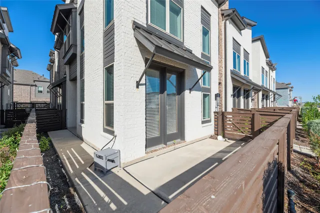 a view of a house with many windows