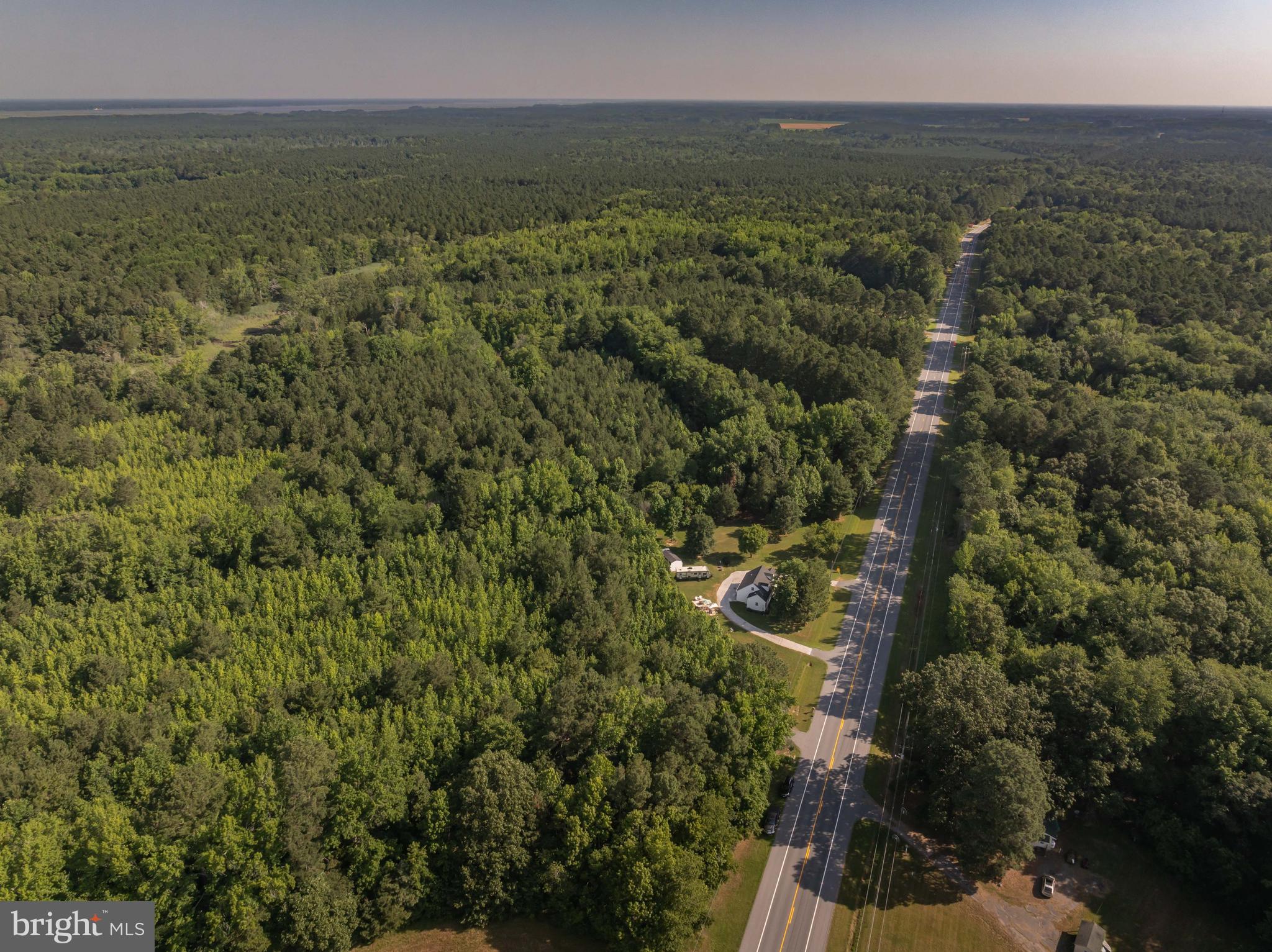 23078 Nanticoke Road Quantico, MD 21856 - Photo 62 of 67 an aerial view of residential houses with outdoor space and trees