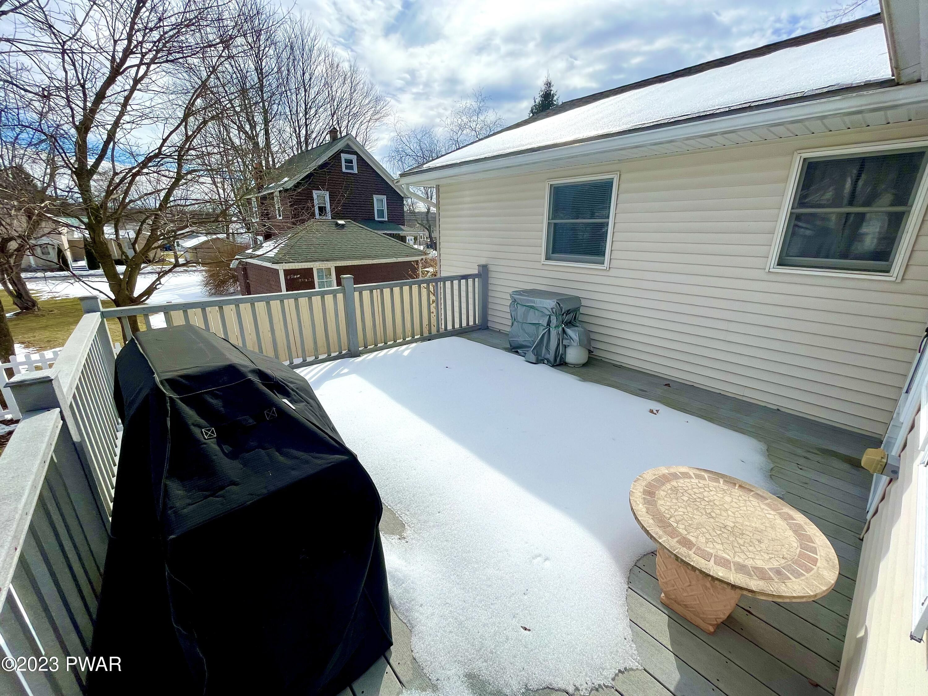 6 Merwin Street Waymart, PA 18472 - Photo 14 of 39 Back Deck