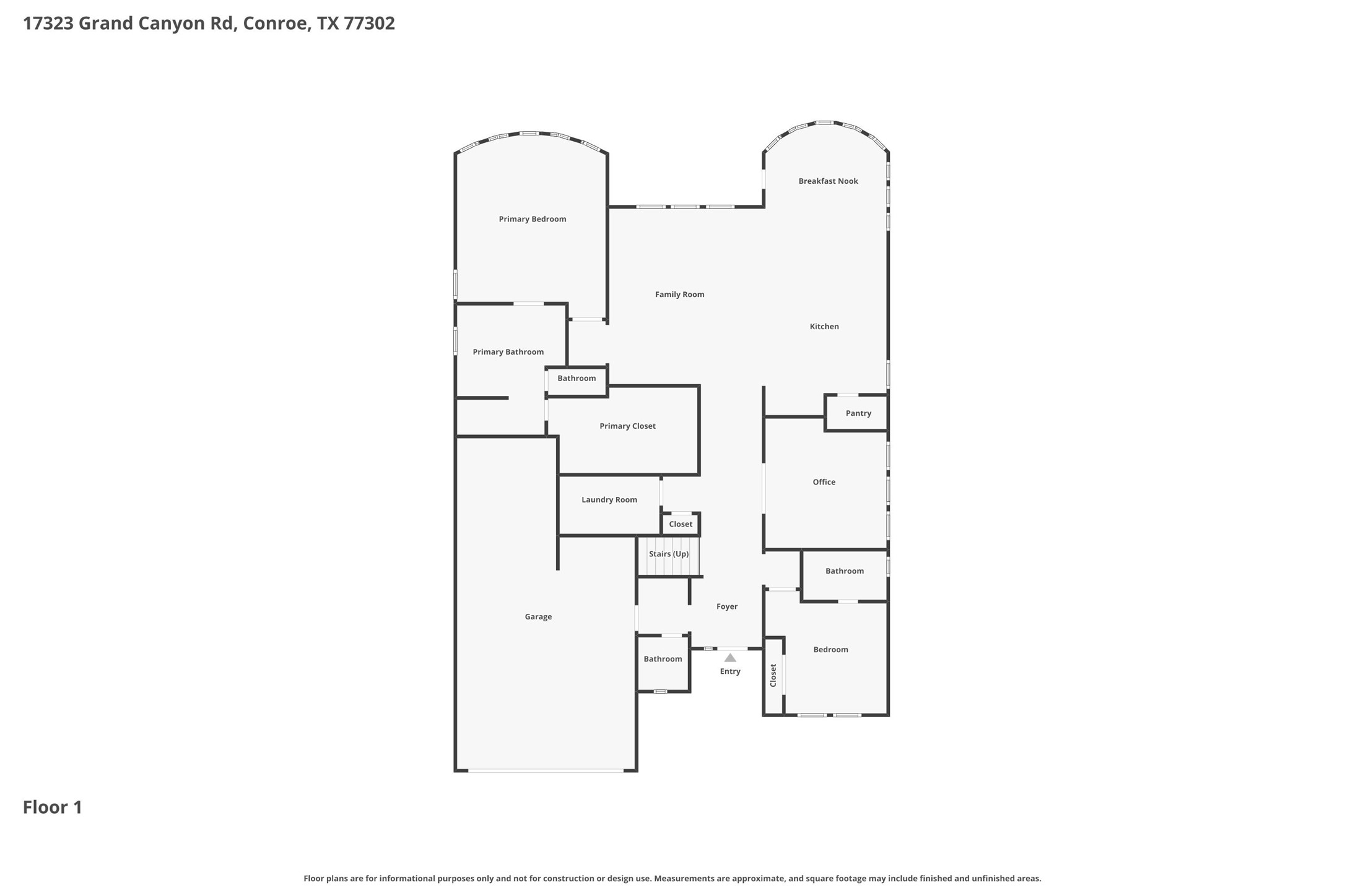 17323 Grand Canyon Road Conroe, TX 77302 - Photo 31 of 33 Coventry Collin Plan 5977, first floor.