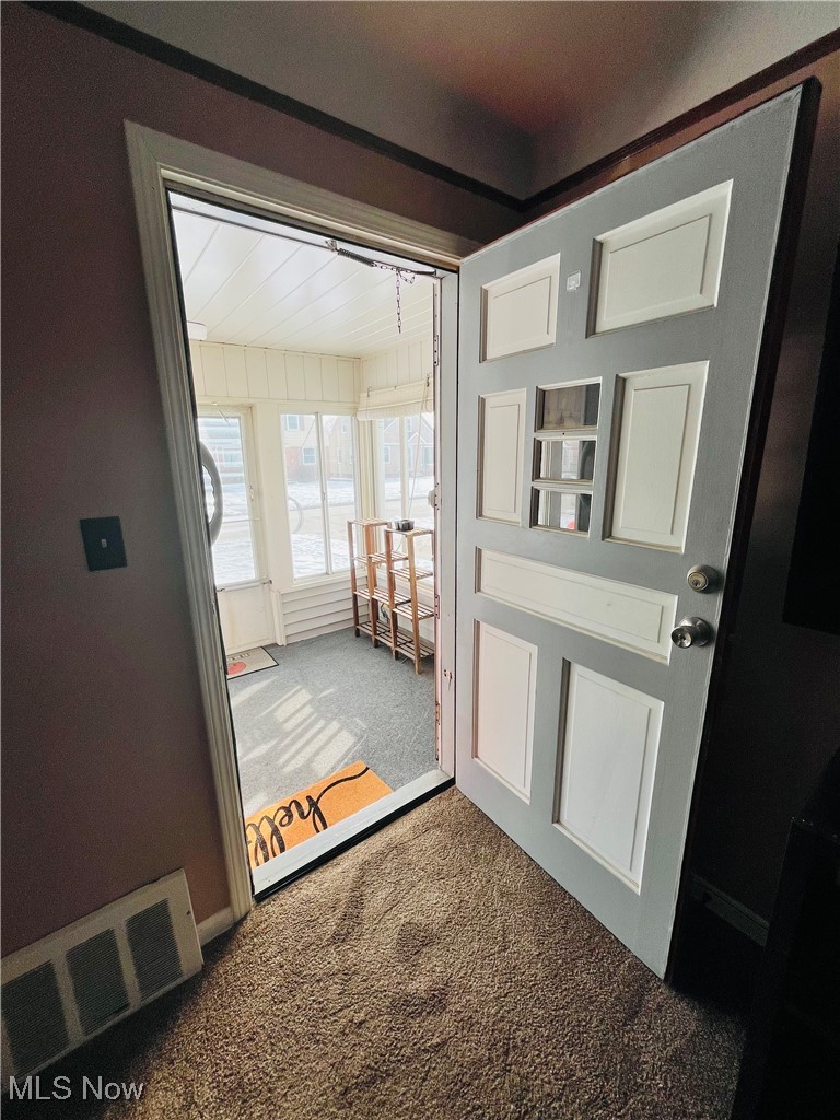 30009 Elgin Road Wickliffe, OH 44092 - Photo 13 of 44 Doorway featuring dark carpet