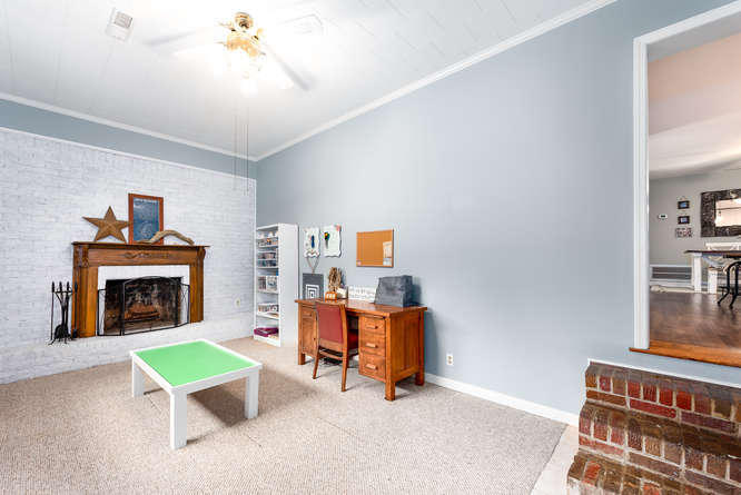 1122 Browning Road Charleston, SC 29407 - Photo 17 of 30 Flex room with fireplace