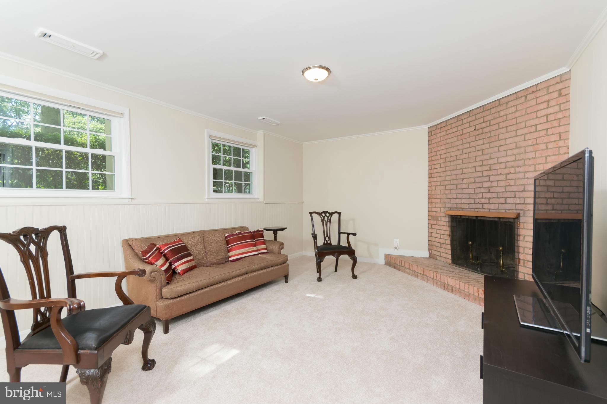 8621 Bradgate Road Alexandria, VA 22308 - Photo 18 of 30 Family Room w/ fireplace