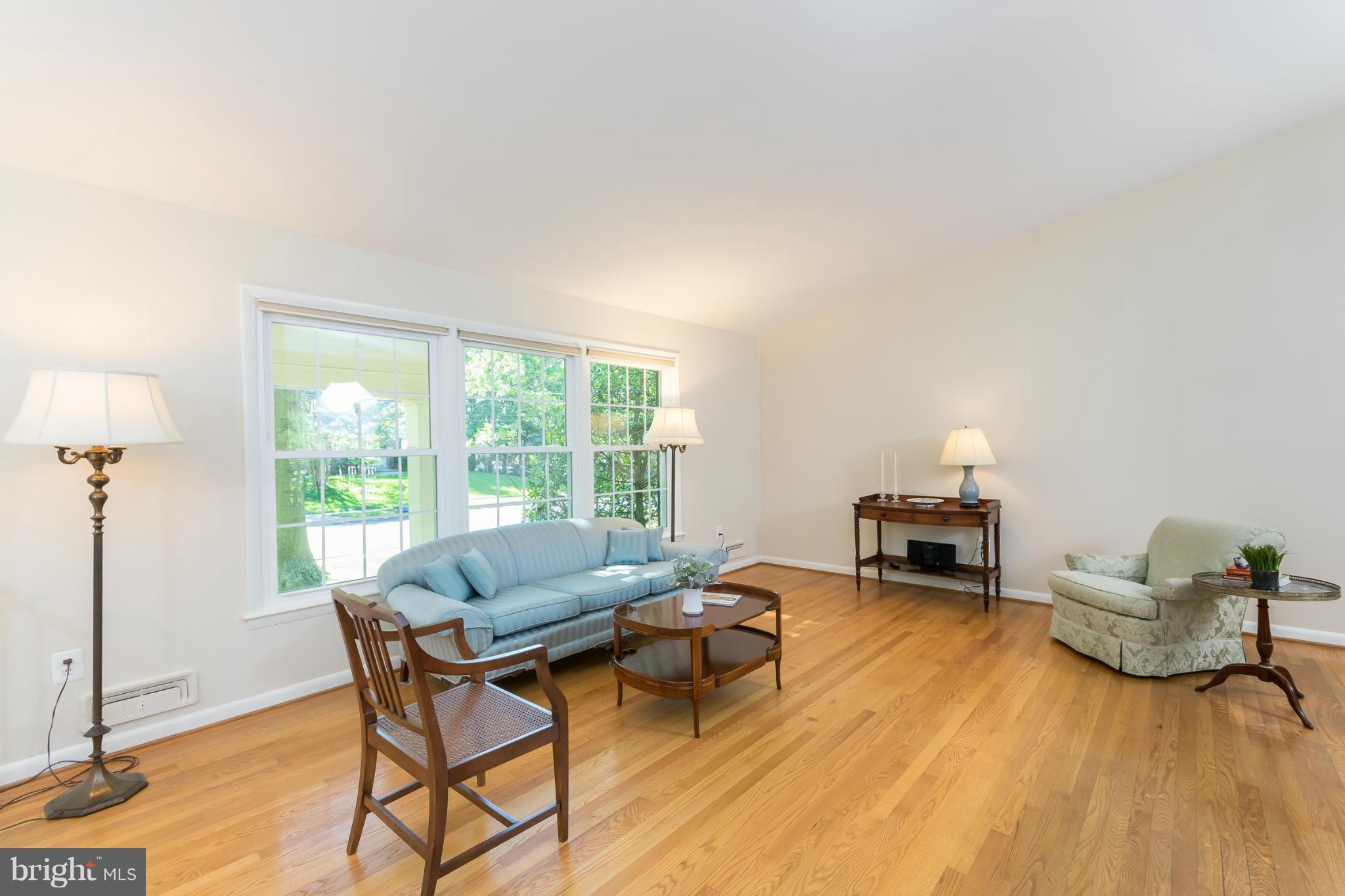 Vaulted ceilings on main level