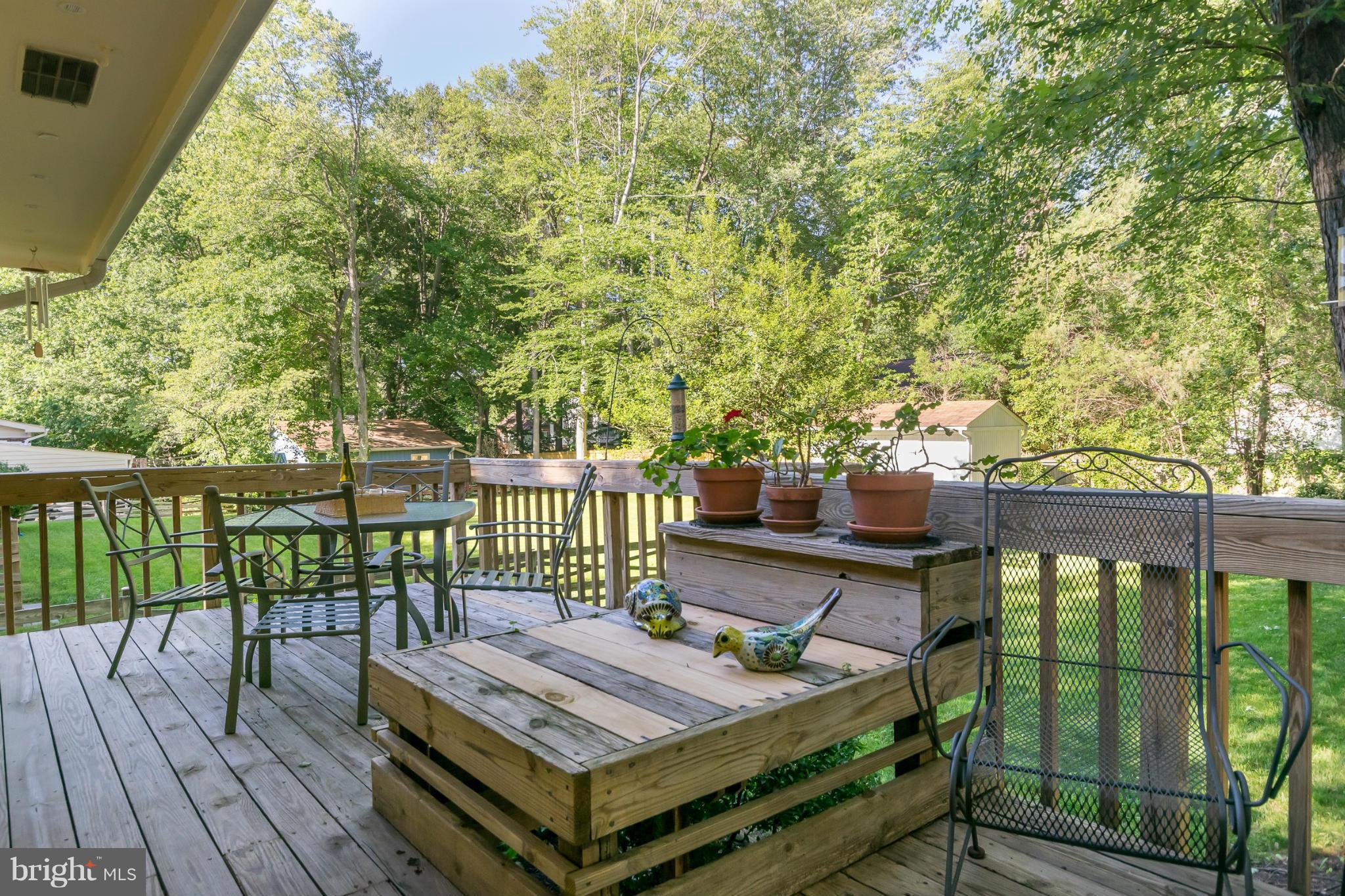 8621 Bradgate Road Alexandria, VA 22308 - Photo 28 of 30 Rear Deck