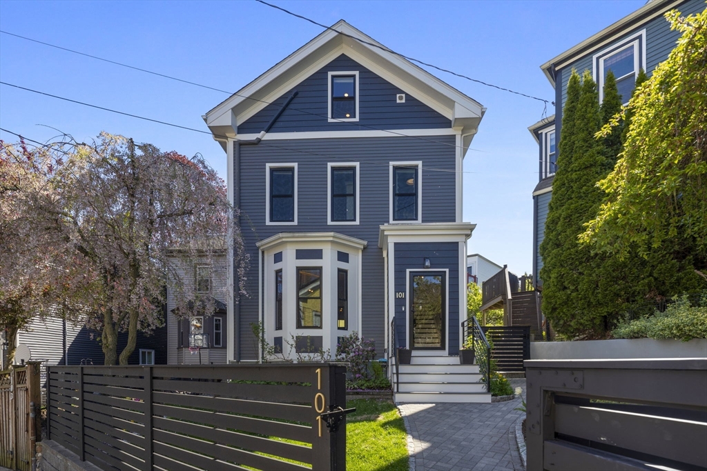 101 Forbes Street Boston, MA 02130 - Photo 1 of 38 a front view of a house with a yard