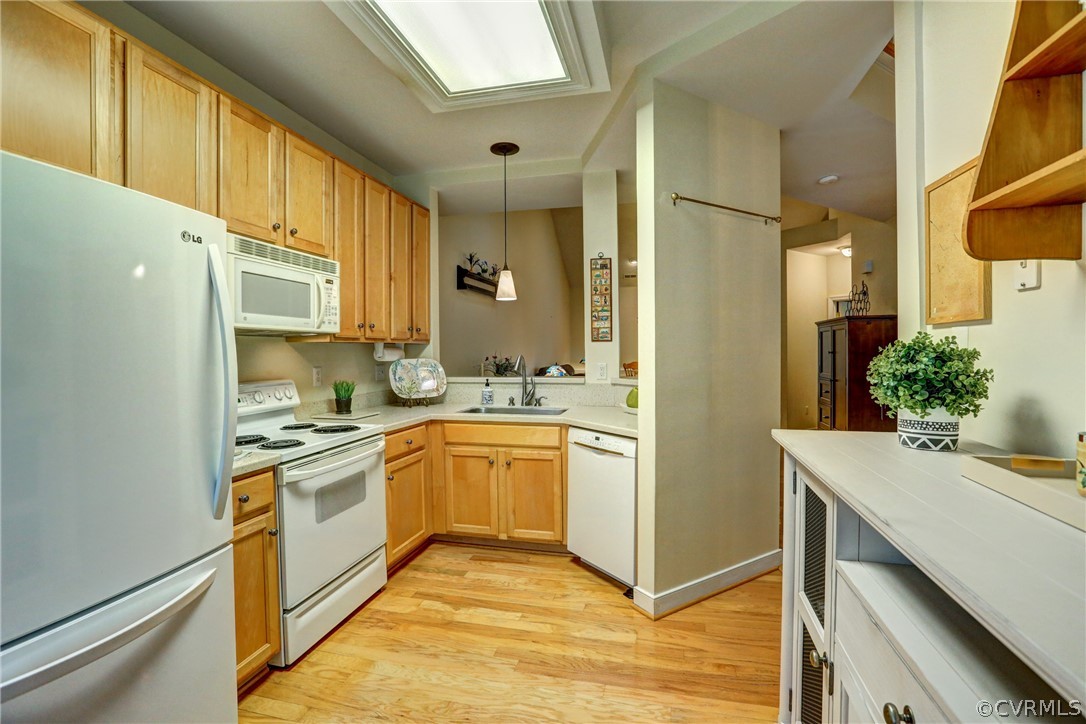 2232 Waters Mill Circle Richmond, VA 23235 - Photo 7 of 35 Kitchen has Hardwood floor, pantry and all applian