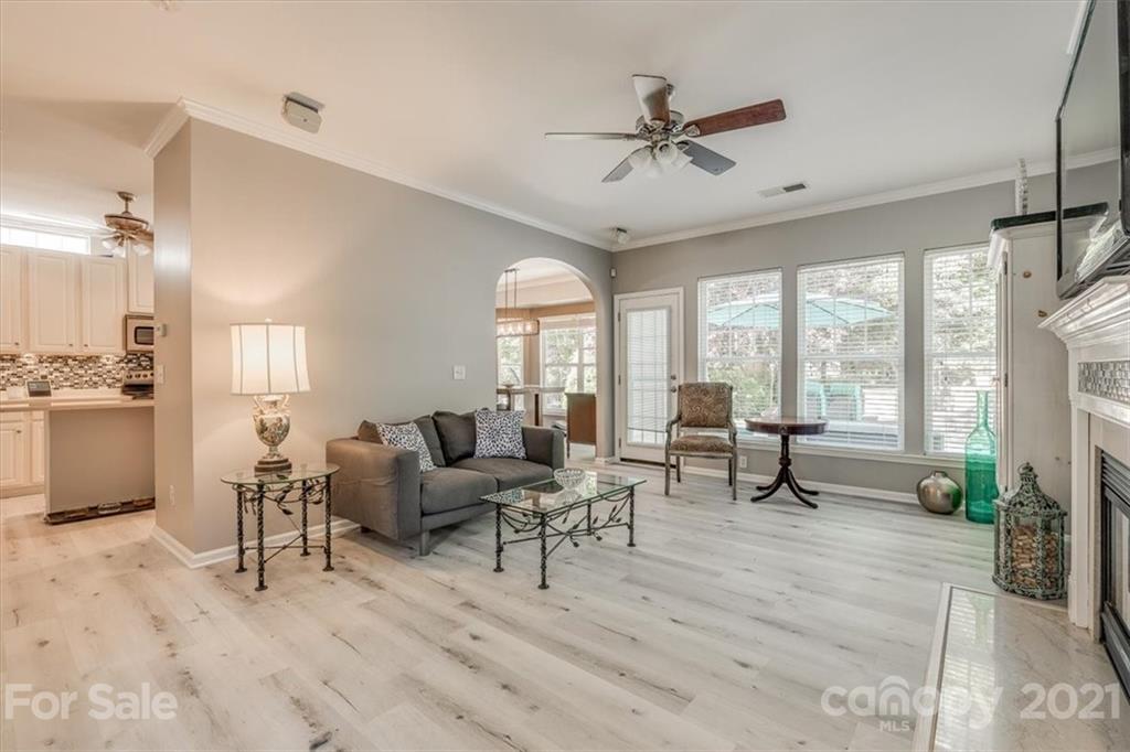 138 Whitley Mills Road Fort Mill, SC 29708 - Photo 5 of 38 a living room with furniture and a large window
