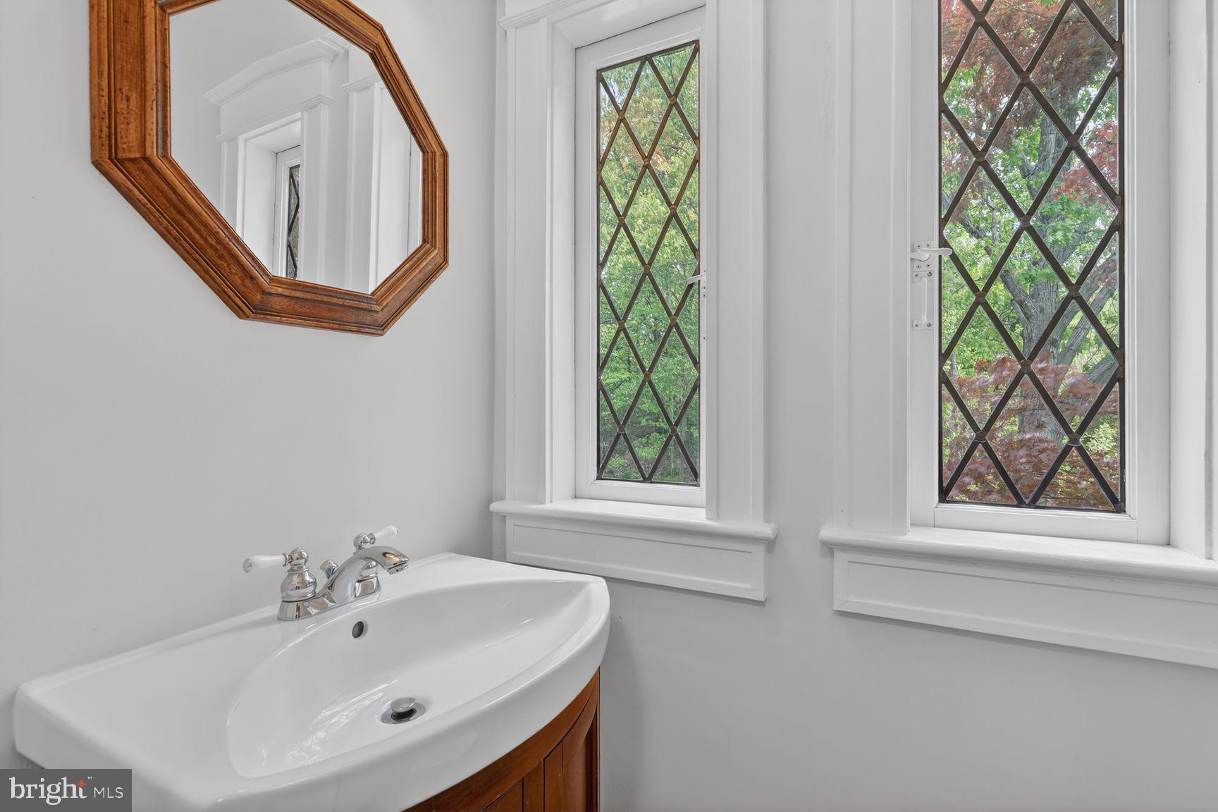 1616 44th Street Northwest Washington, DC 20007 - Photo 15 of 51 a bathroom with a sink and a mirror