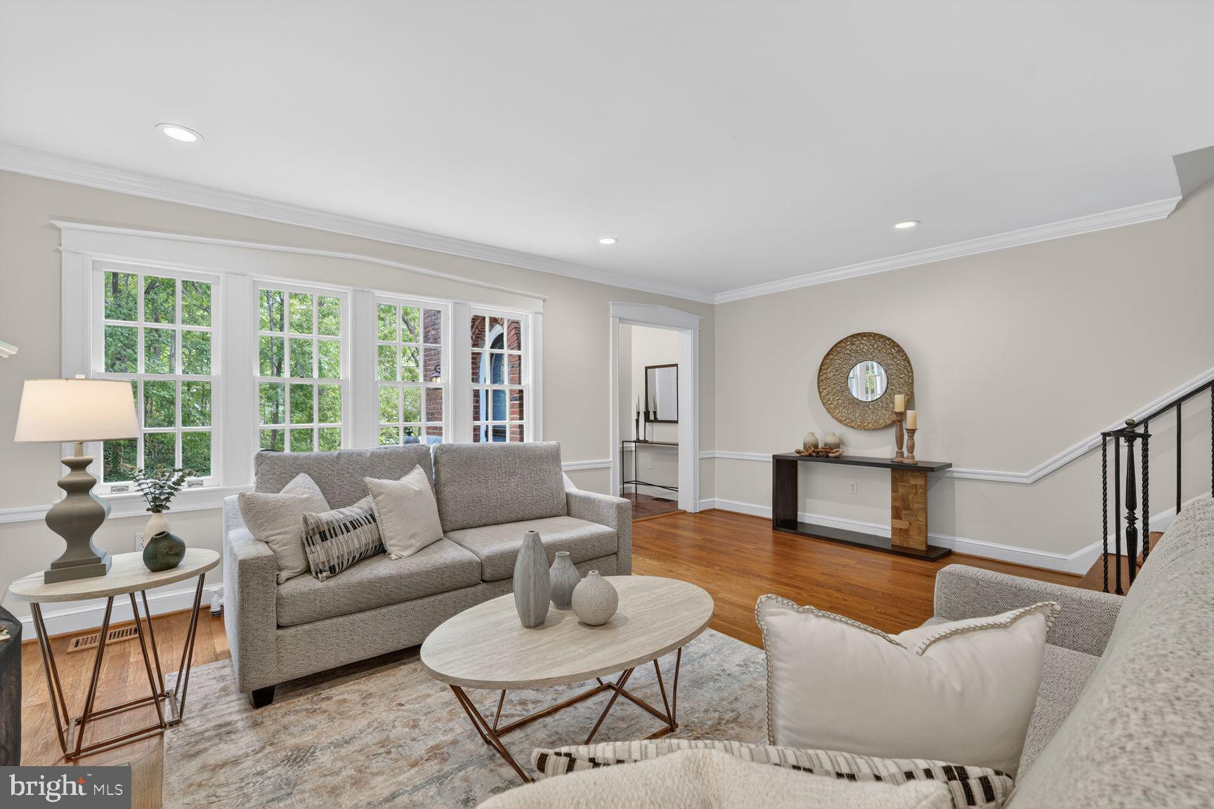 1616 44th Street Northwest Washington, DC 20007 - Photo 6 of 51 a living room with furniture and a large window