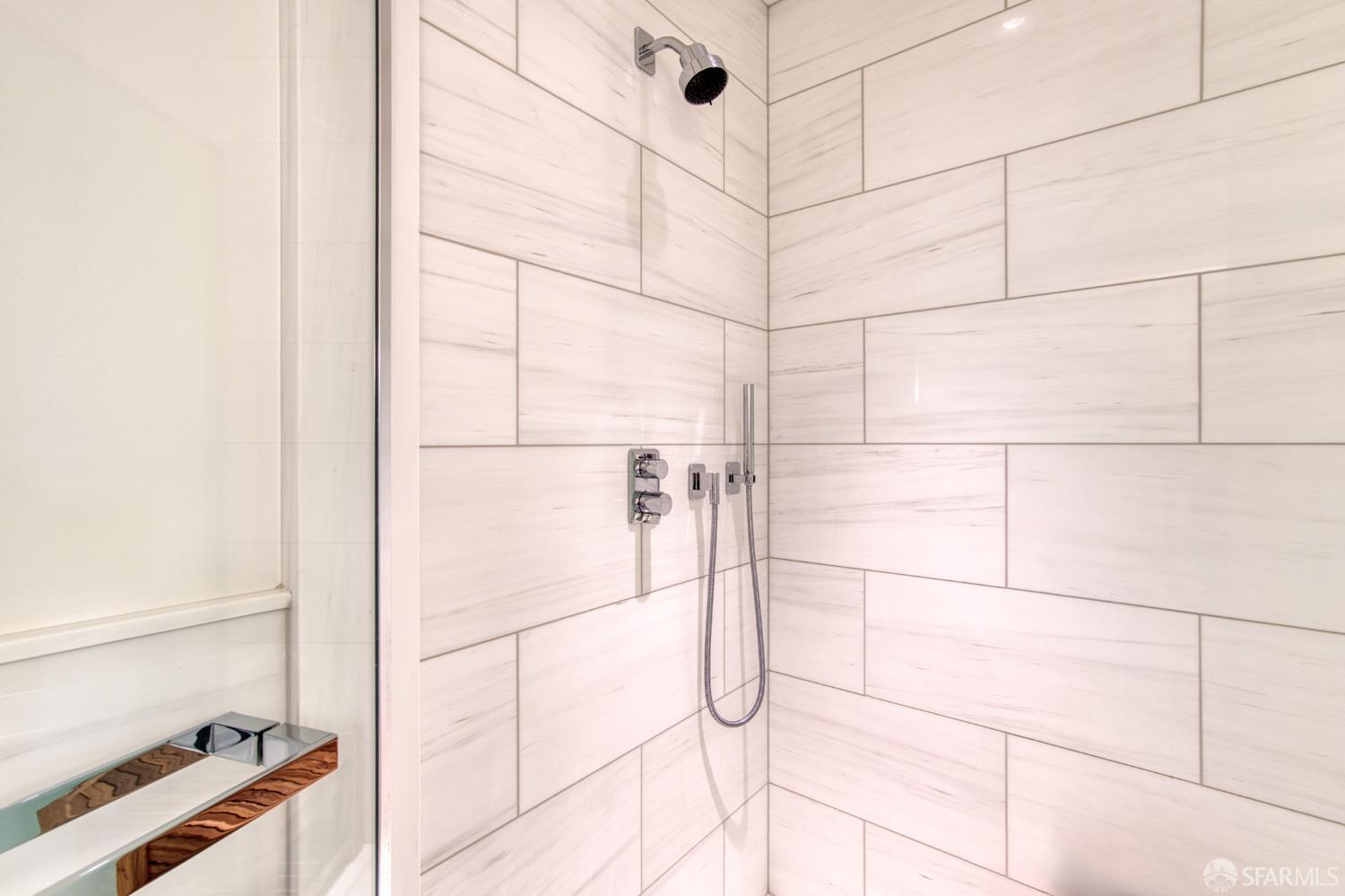 875 California Street, Unit 403 San Francisco, CA 94108 - Photo 46 of 56 a bathroom with a shower