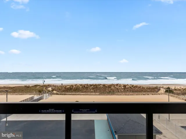 a view of an ocean and beach
