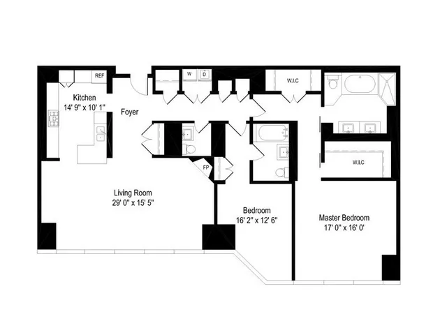 $7,300 | 401 North Wabash Avenue, Unit 46H, Chicago, IL 60611
