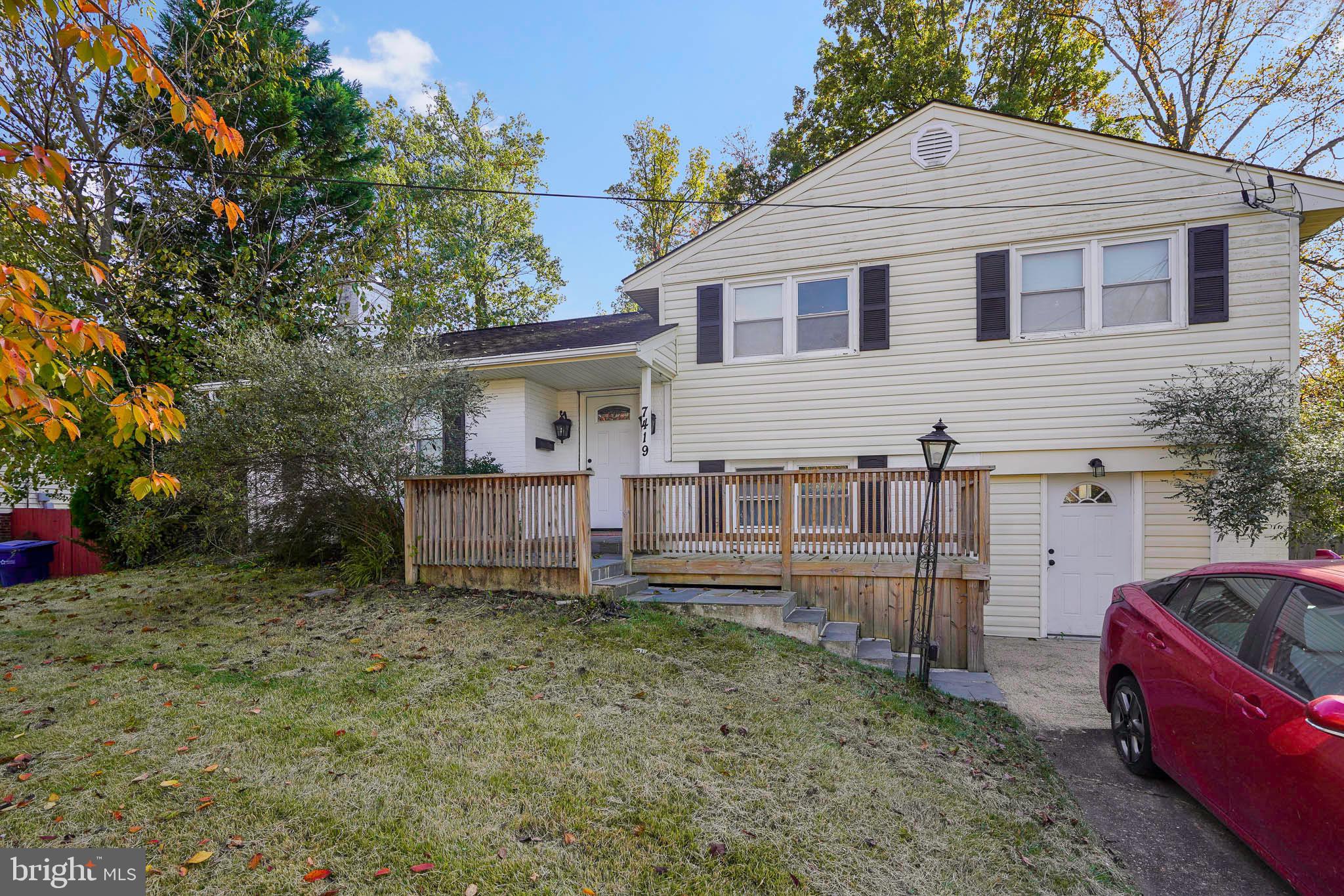 7419 Farnum Street Springfield, VA 22151 - Photo 1 of 26 a view of a house with a yard