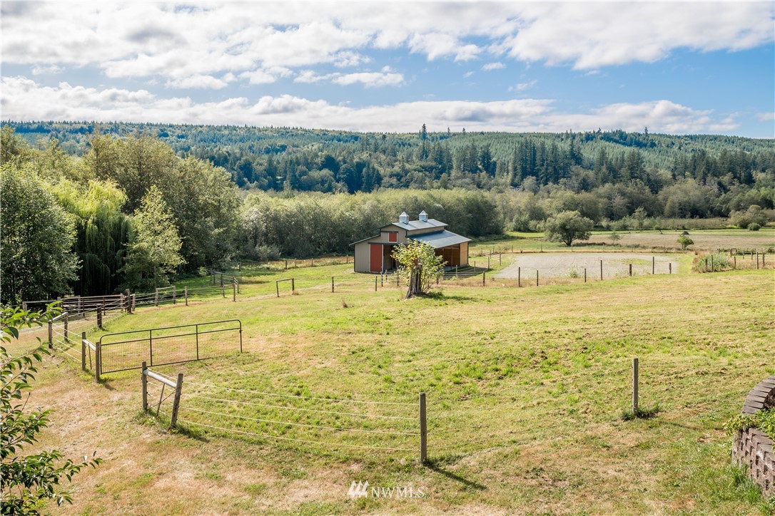 1072 Dabob Road Quilcene, WA 98376 - Photo 24 of 25 a view of a swimming pool with a yard