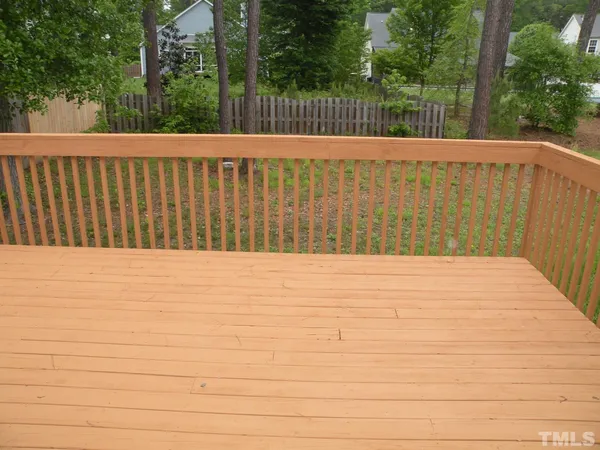 a view of a backyard with a garden