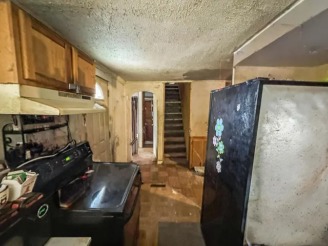 a room with storage and utility