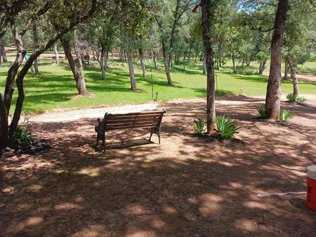a view of outdoor space with trees