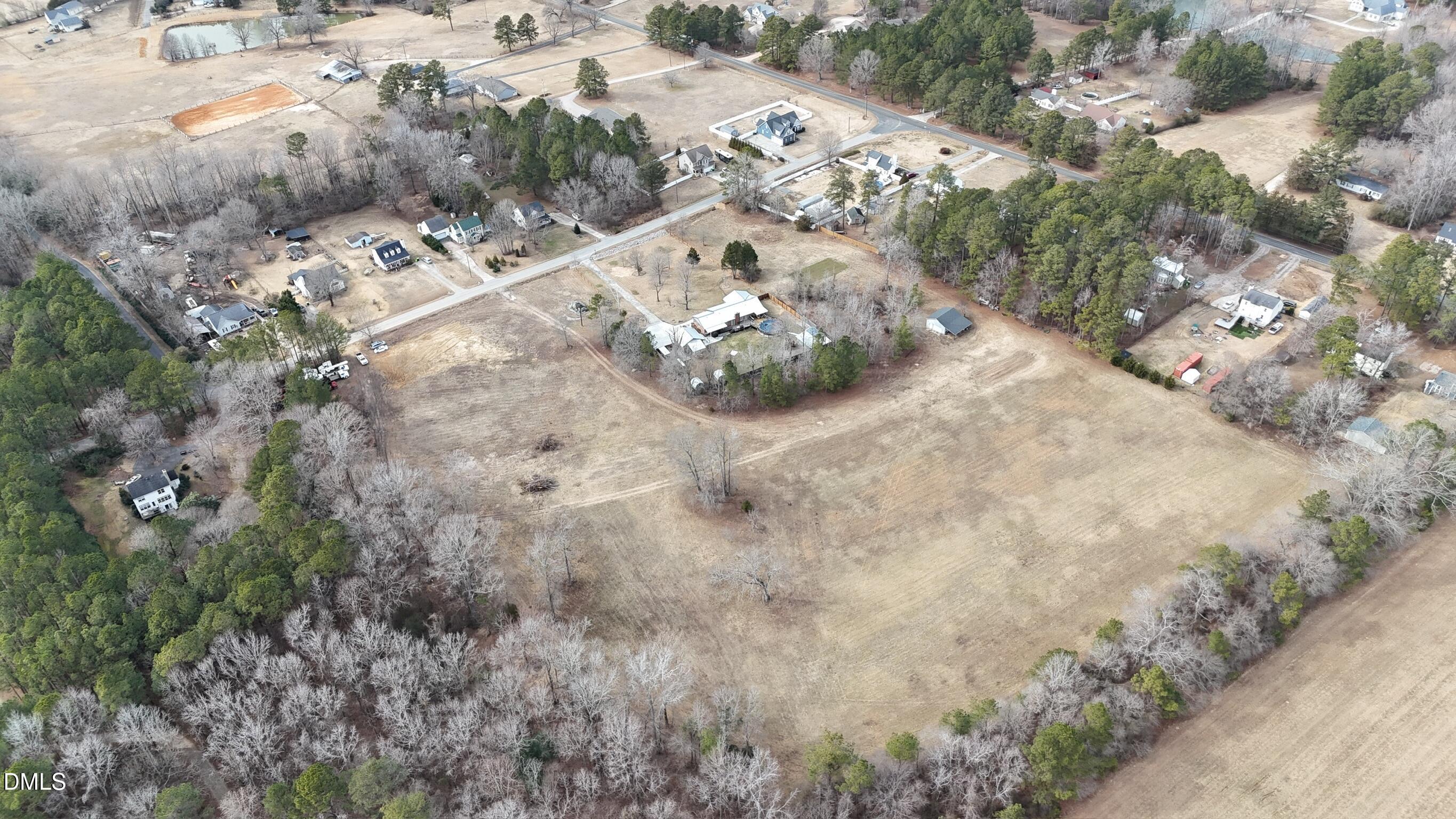 0 Pleasants Road Wendell, NC 27591 - Photo 9 of 32 an aerial view of a house with a yard