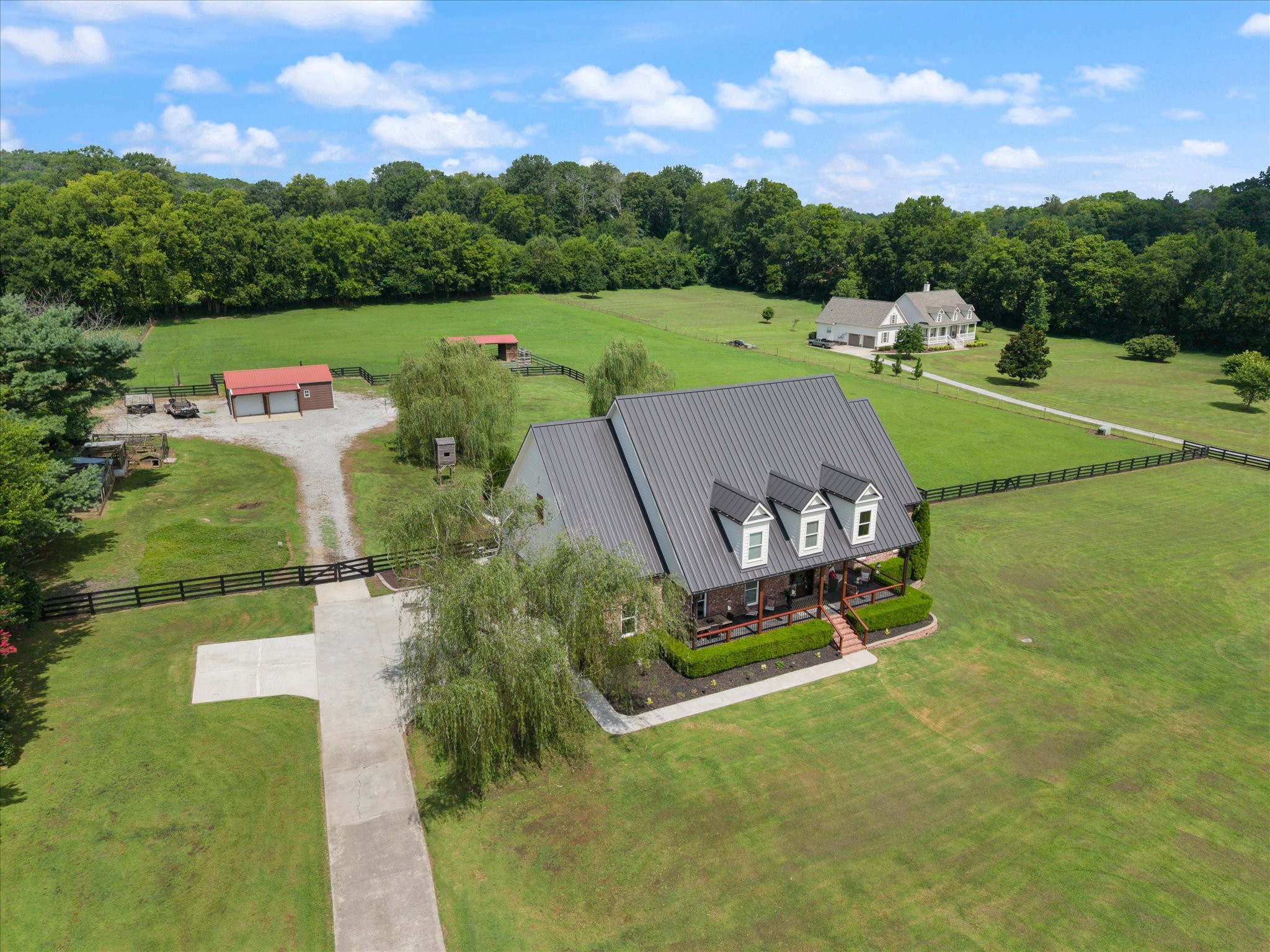 1779 Sedberry Road Franklin, TN 37064 - Photo 18 of 71 an aerial view of a house with a garden